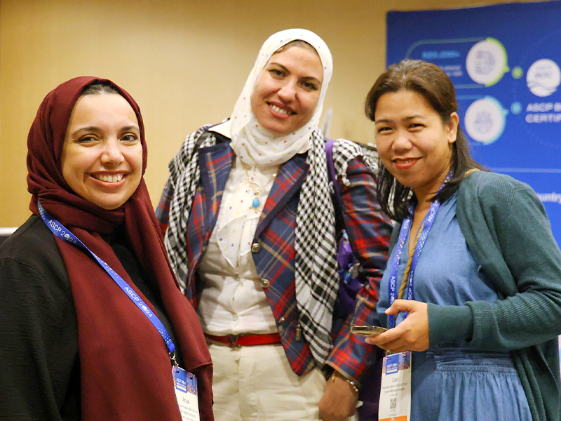 Group of ASCP 202 attendees smiling at camera