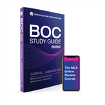 BOC Study Guide 7th Edition & MLS Online Review Course Bundle